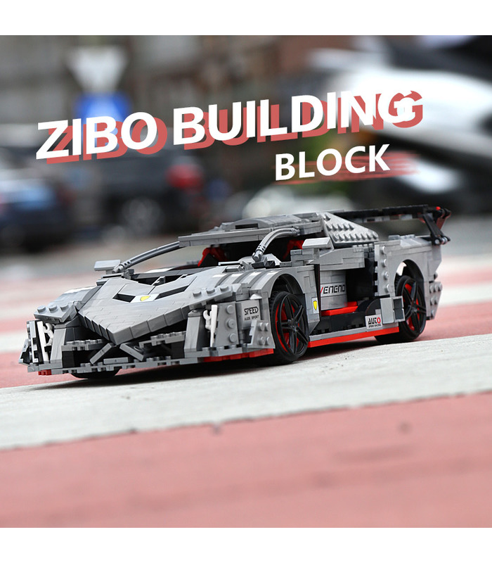 MOLDE REY 13110 Lamborghini Veneno Idea Creativa Veneno Bloques de Construcción de Juguete Set