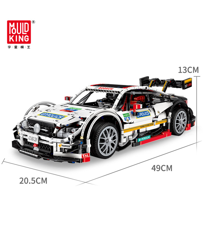 MOULE ROI 13075 C63 AMG DTM Sport de Course de Voiture de Blocs de Construction Jouets Jeu