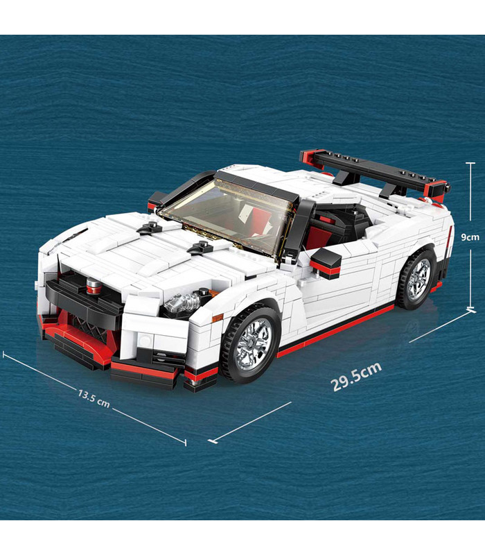 MOULE ROI 13104 Nismo Nissan GTR R35 Idée de création de Blocs de Construction Jouets Jeu