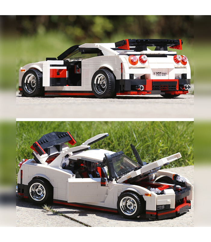 MOLDE REY 13104 Nismo Nissan GTR R35 Idea Creativa Bloques de Construcción de Juguete Set