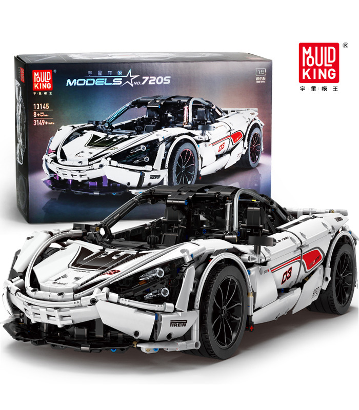 MOLDE REY 13145 McLaren 720s Coche Deportivo de Bloques de Construcción de Juguete Set