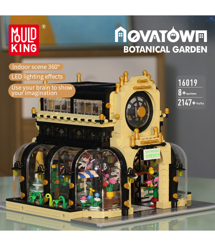 MOLD KING 16019 16019 Botanischer Garten Nova Town