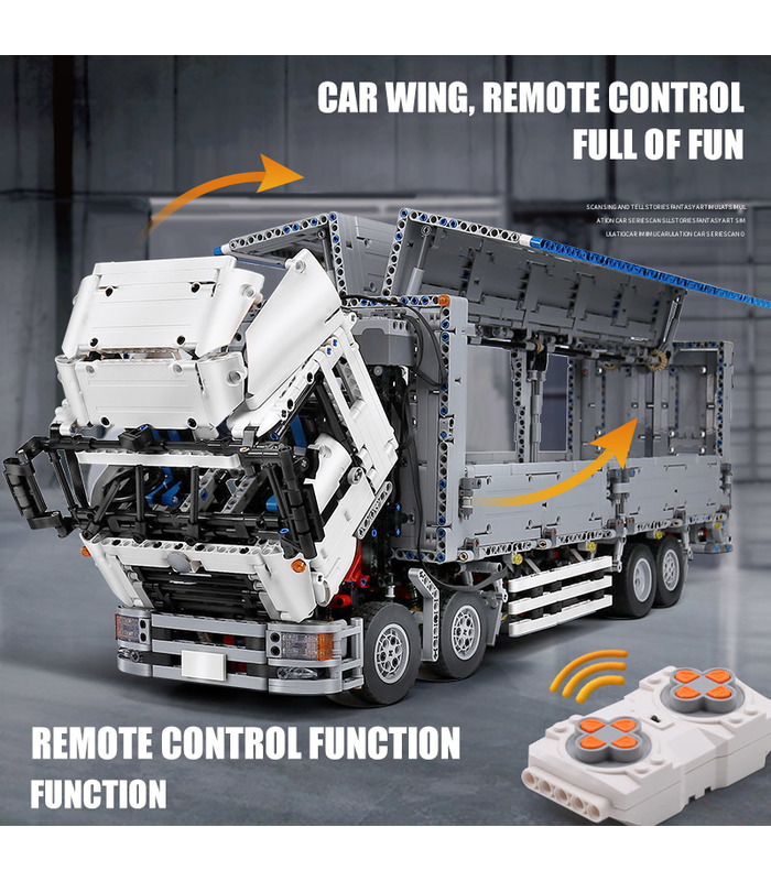 MOLDE REY 13139 Cuerpo de Ala Camioneta a Control Remoto Bloques de Construcción de Juguete Set