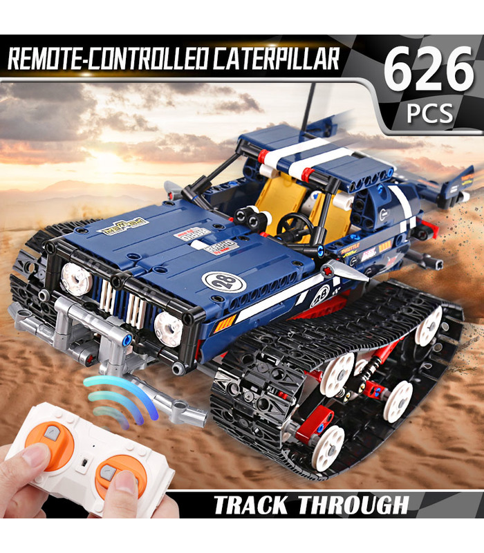 MOULD KING 13026 Technic RC Racer sur chenilles blocs de construction ensemble de jouets