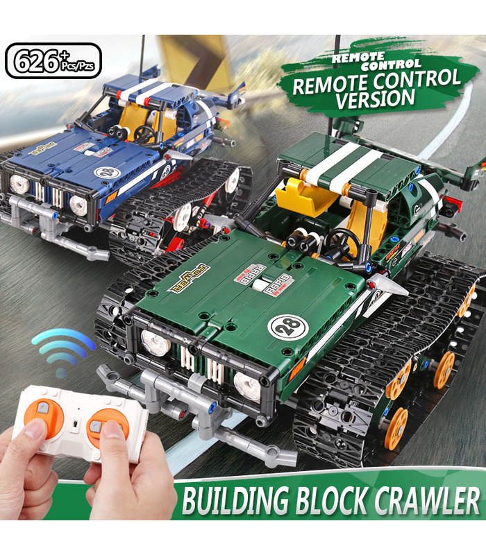 MOULD KING 13026 Technic RC Racer sur chenilles blocs de construction ensemble de jouets