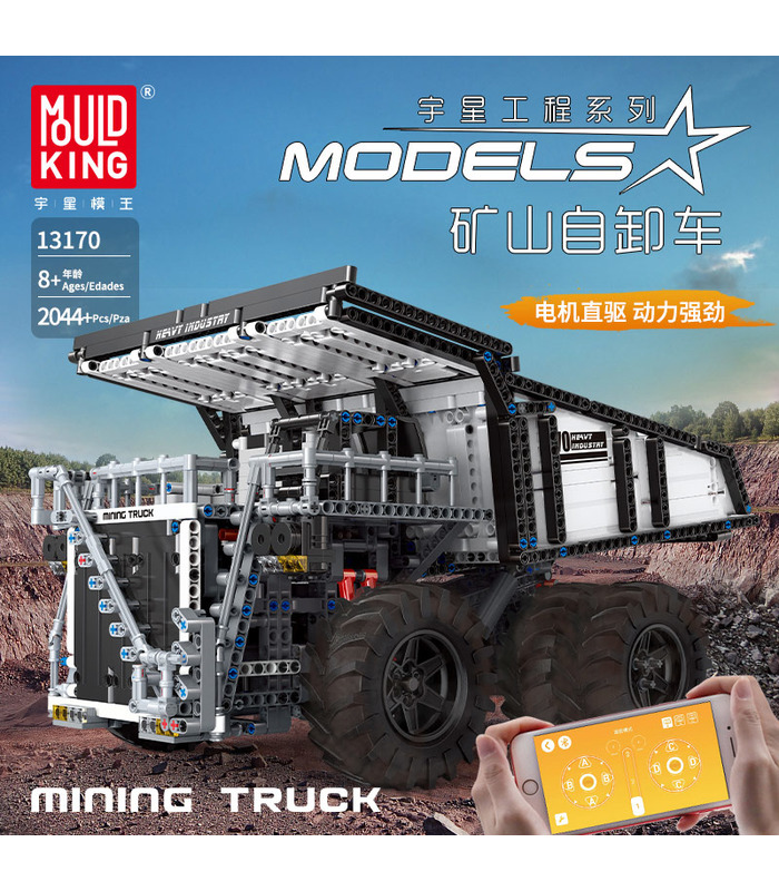 MOULE ROI 13170 Camion Minier Liebherr T284 Blocs de Construction Jouets Jeu