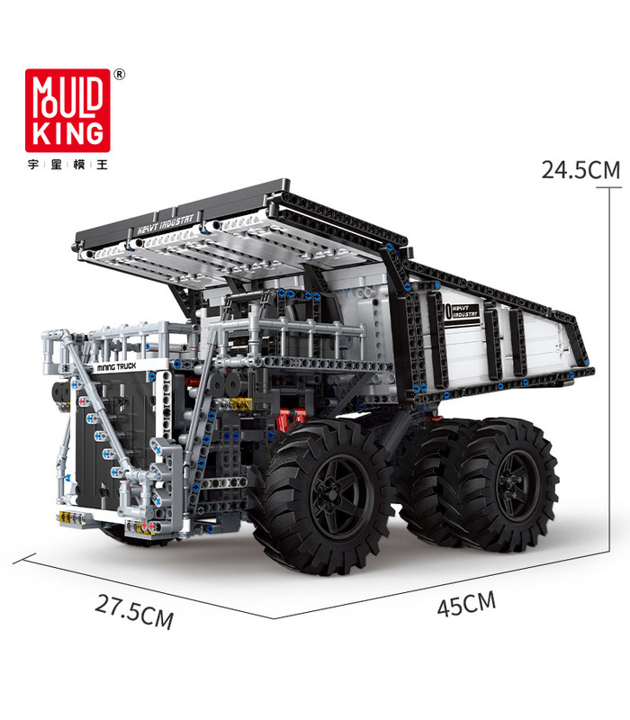 MOLD KING 13170 광산 트럭 Liebherr T284 빌딩 블록 장난감 세트