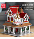 MOULD KING 11003 Paradise Corner Restaurant Mkingland Building Blocks Toy Set