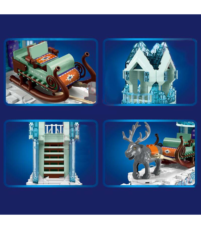 MOLD KING 11002 Dream Crystal Parade Float Bausteine-Spielzeug-Set