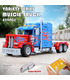 MOLD KING 15001 Peterbilt 389 Muscle Truck Optimus Prime Building Blocks Juego de juguetes