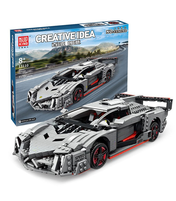 MOULE ROI 13110 Lamborghini Poison Idée Créative Veneno Blocs de Construction Jouets Jeu