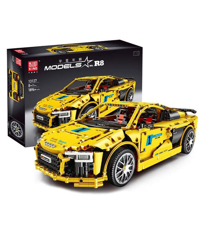 FORM KÖNIG 13127 Audi R8 V10 Sportwagen Bausteine Spielzeugset