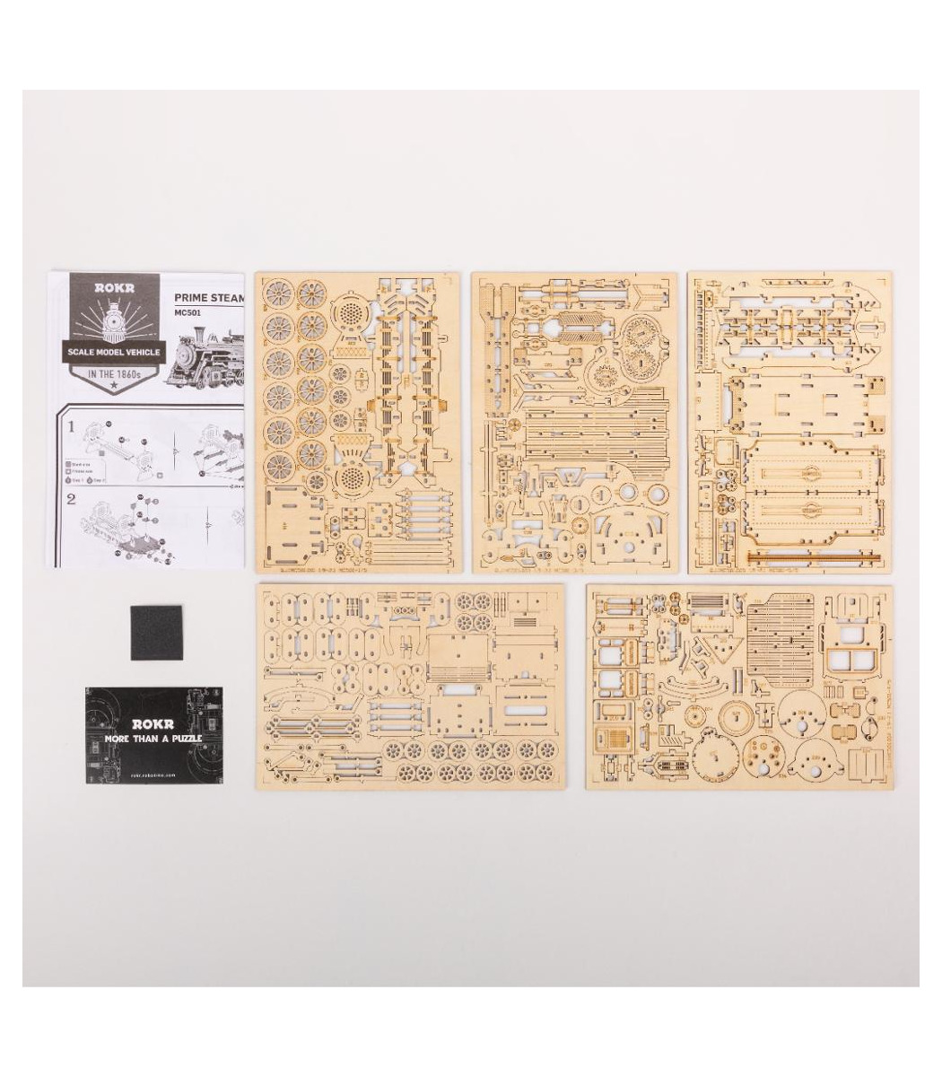 Rokr3dパズル力学モデルの木造建築物の玩具キットbuildingtoystore Com