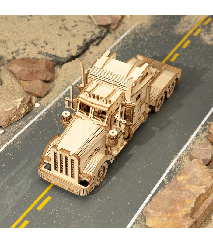 ROKR 3D Puzzle American Heavy Truck Holzbau Spielzeugset