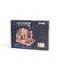 ROKR de Puzzle en 3D Ascenseur Coaster Magie Créatrice le Marbre Jeu de lancer de Bâtiment en Bois Kit de Jouets