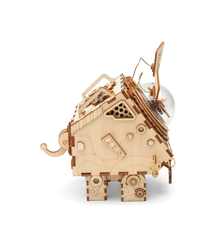 ROKR 3D Puzzle Music Box Wooden Building Toy Kit