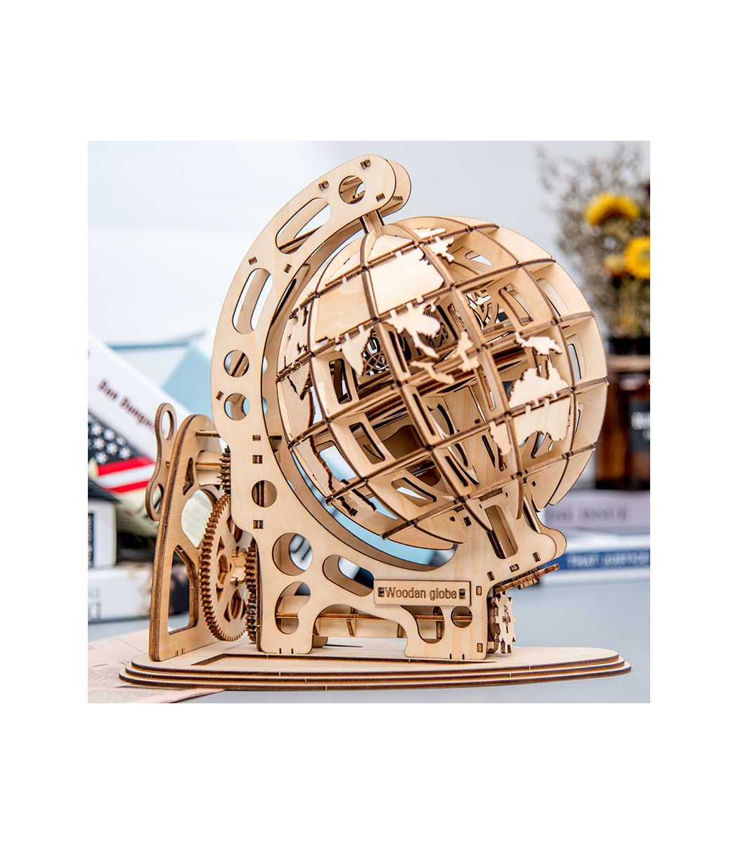 ROKR 3D puzzle in legno tagliato a laser Kit di costruzione fai-da-te Kit  di costruzione modello meccanico con Balls (Waterwheel coaster) :  : Giochi e giocattoli