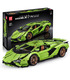 FORMKÖNIG 13057 Lamborghini Sian FKP 37 Green Manual Edition Bausteine Spielzeugset