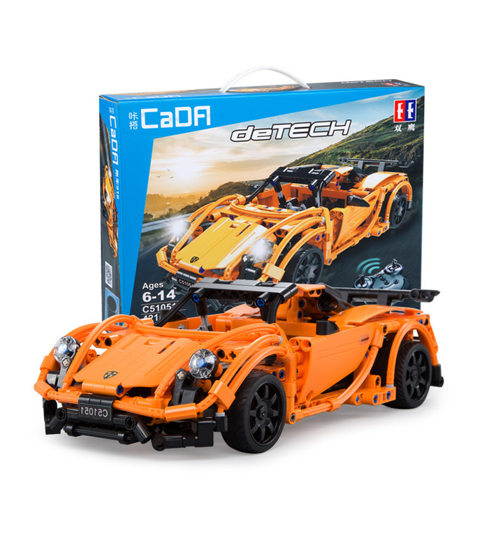 Doppeladler CaDA C51051 Porsche 918 Bausteine Spielzeugset