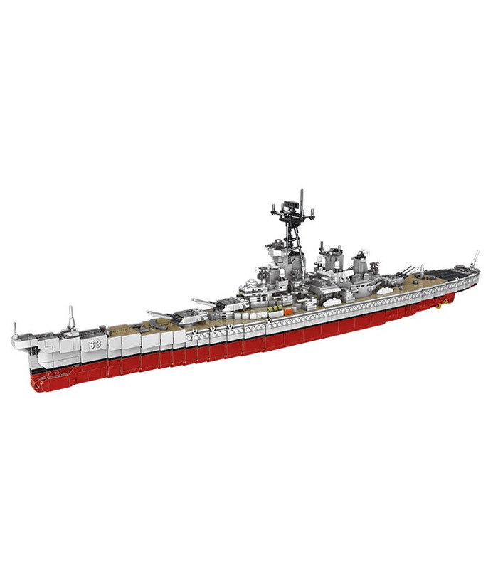 XINGBAO 06030 Das Missouri Battleship Building Bricks Toy Set