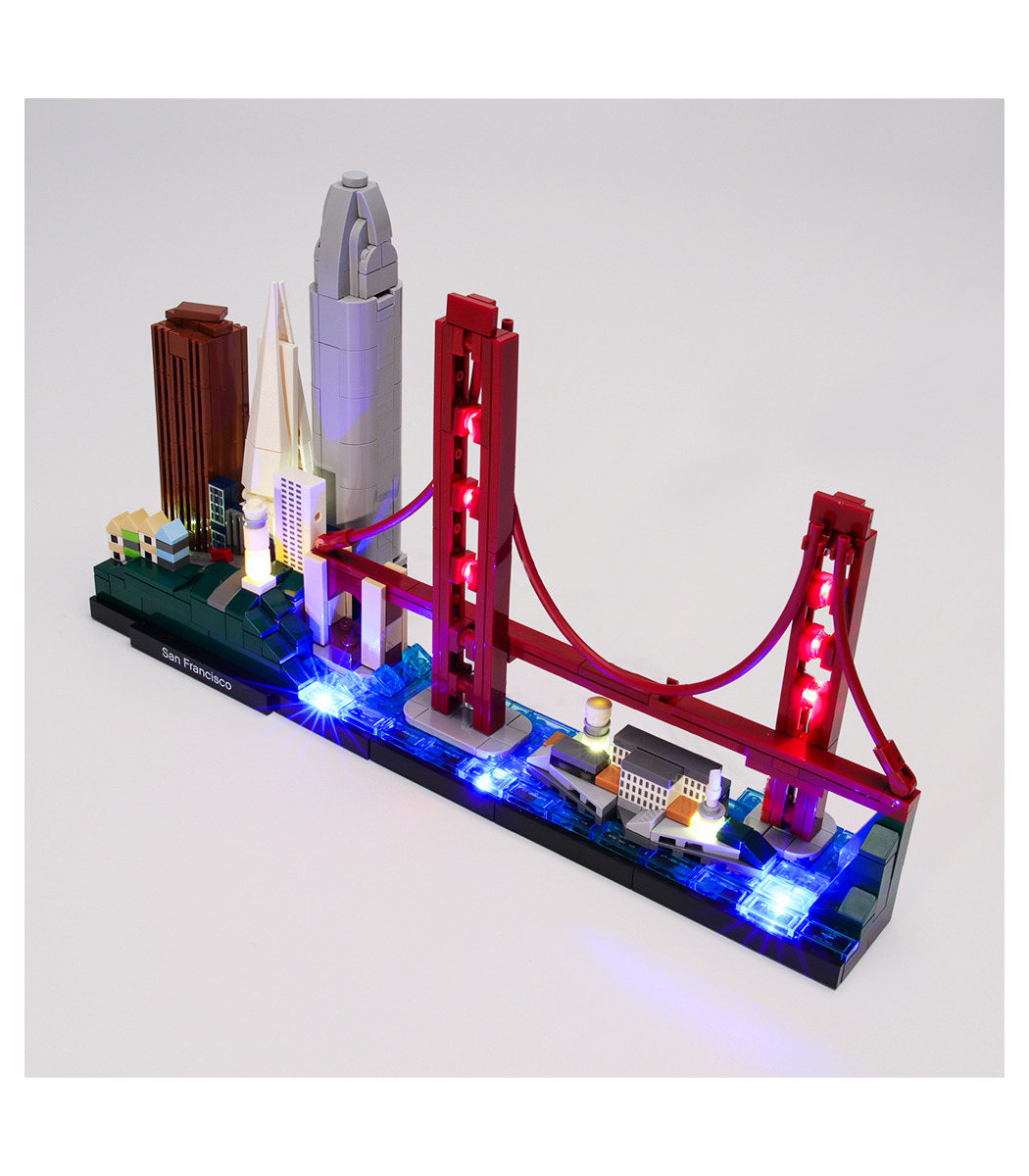 光キットのための建築サンフランシスコのled照明セット Buildingtoystore Com