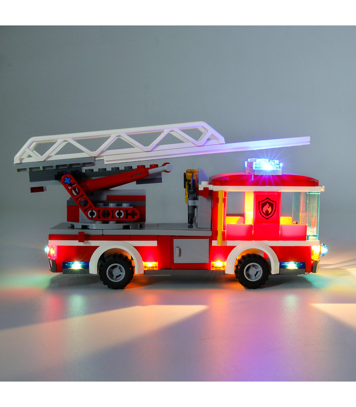 Beleuchtungsset für City Fire Ladder Truck LED-Beleuchtungsset 60107