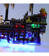 Kit d'éclairage Pour Pirates des Caraïbes Silencieux Marie Set de projecteurs à LED 71042