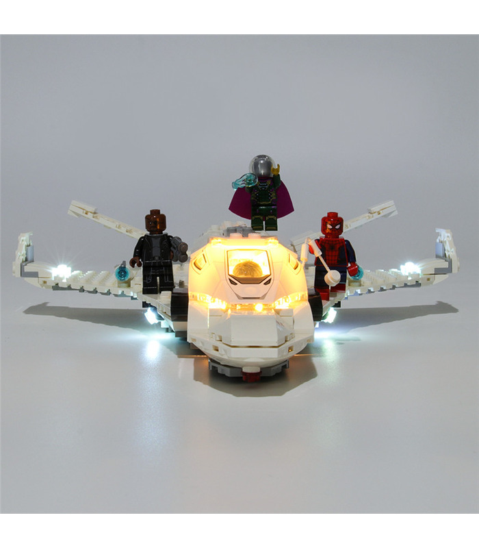 Light Kit For Marvel Stark Jet and the Drone Attack LED Lighting Set 76130