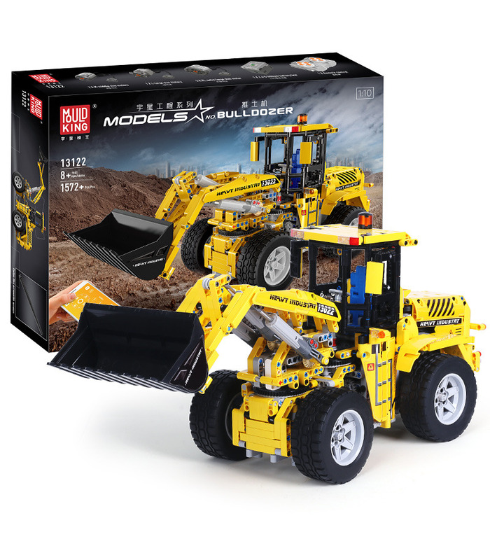 MOLDE REY 13122 Volvo L350F Cargadora Excavadora Bloques de Construcción de Juguete Set