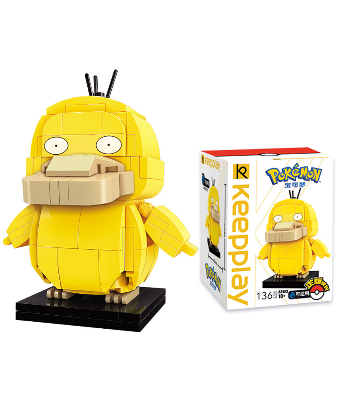 Keeppley Ppokemon A0103 Psyduck Qman Bausteine Spielzeugset