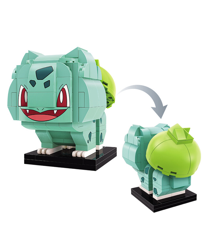 Keeppley Pokemon A0104 Bulbasaur Qman Blocs De Construction Jouets Jeu