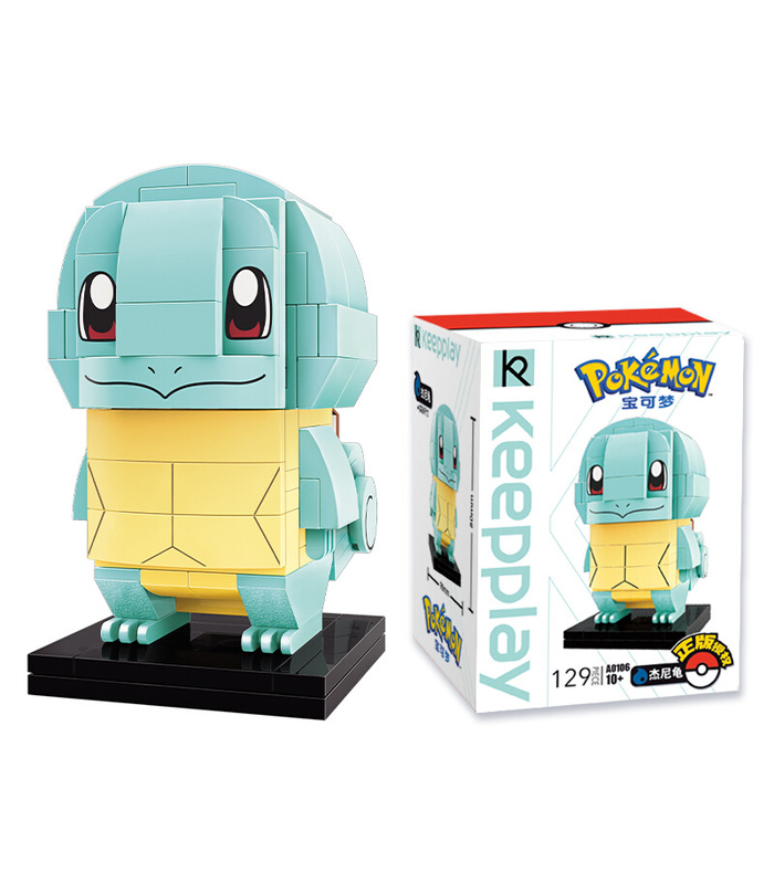 Keeppley Ppokemon A0106 Squirtle Qman Blocs De Construction Jouets Jeu