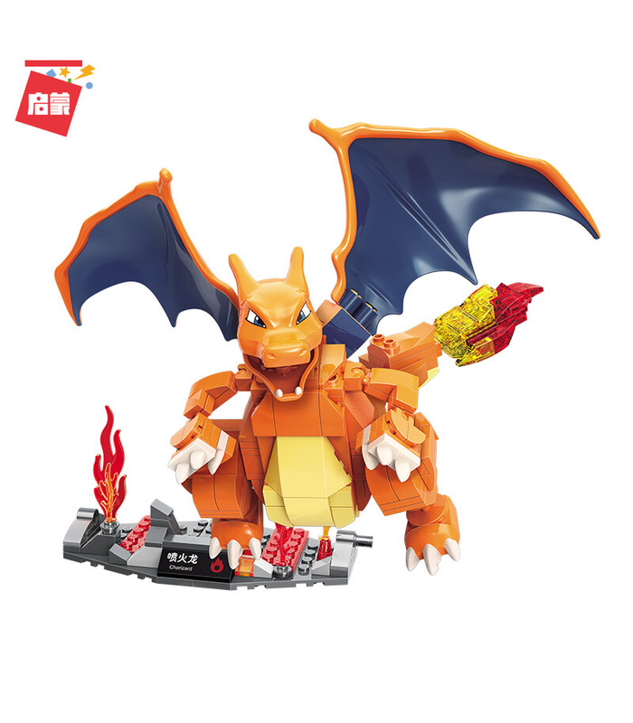 Keeppley Ppokemon B0108 Charizard Qman Bloques De Construcción De Juguete Set