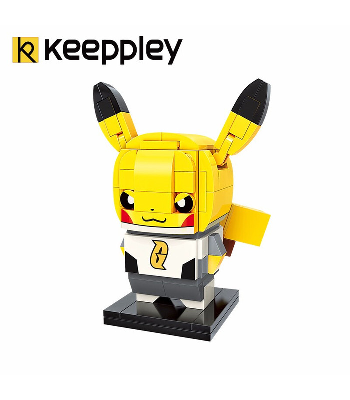 Keeppley Pokemon K20203 Pikachu COS Galaxy Qman Blocs de Construction Jouets Jeu