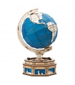 ROKR 3D Puzzle Drehbares 3D Globe Earth Modell Holzspielzeug-Kit