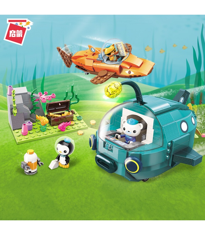 啓発3717Octonauts OCTOPODビルブロック玩具セット