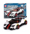 MOLD KING 13105 Pagani Zonda Cinque Roadster Creative Idea 빌딩 블록 장난감 세트