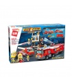 ENLIGHTEN 2810 Double Camion de pompiers Attaque Blocs de Construction Jouets Jeu