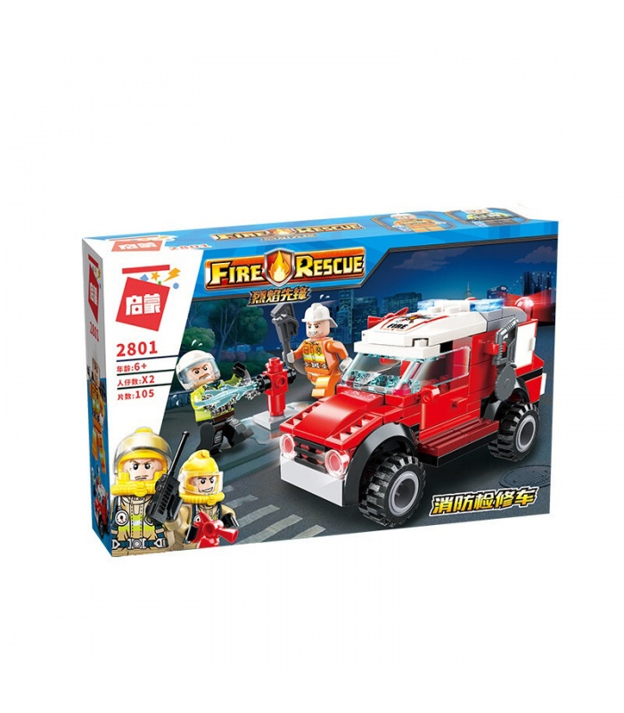 ENLIGHTEN 2801 Wartung Auto Bausteine Spielzeugset