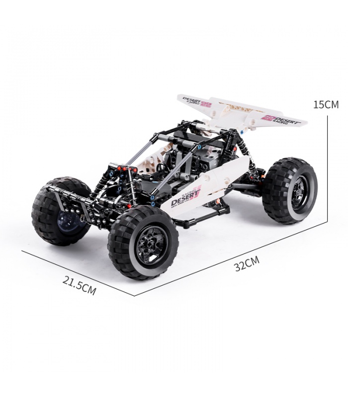 MOLDE REY 18001 RC Buggy del Desierto de Carreras de Control Remoto de los Bloques de Construcción de Juguete Set