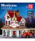 MOULD KING 11003 Paradise Corner Restaurant Mkingland Building Blocks Toy Set