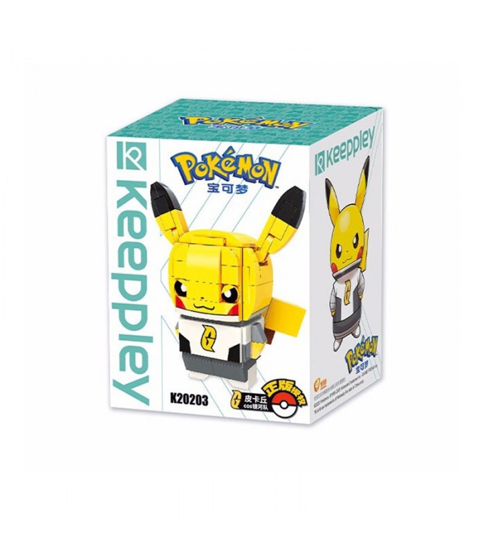 Keeppley Pokemon K20203 Pikachu COS Galaxy Qman Blocs de Construction Jouets Jeu