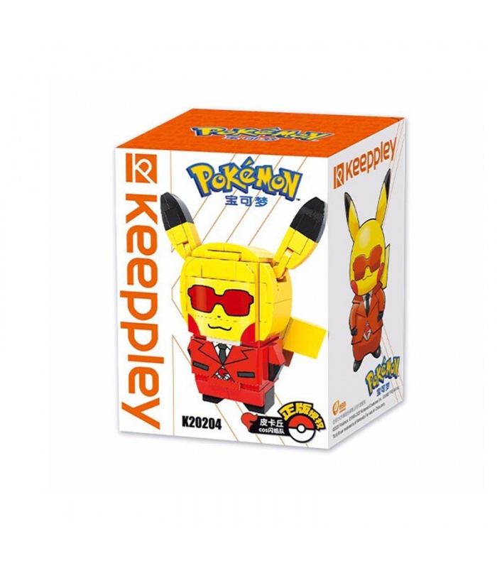 Keeppley Pokemon K20204 Pikachu COS Flash Team Qman Bausteine Spielzeugset