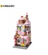 Keeppley Ville Coin C0101 Miel Doux de Dessert Maison QMAN Blocs de Construction Jouets Jeu