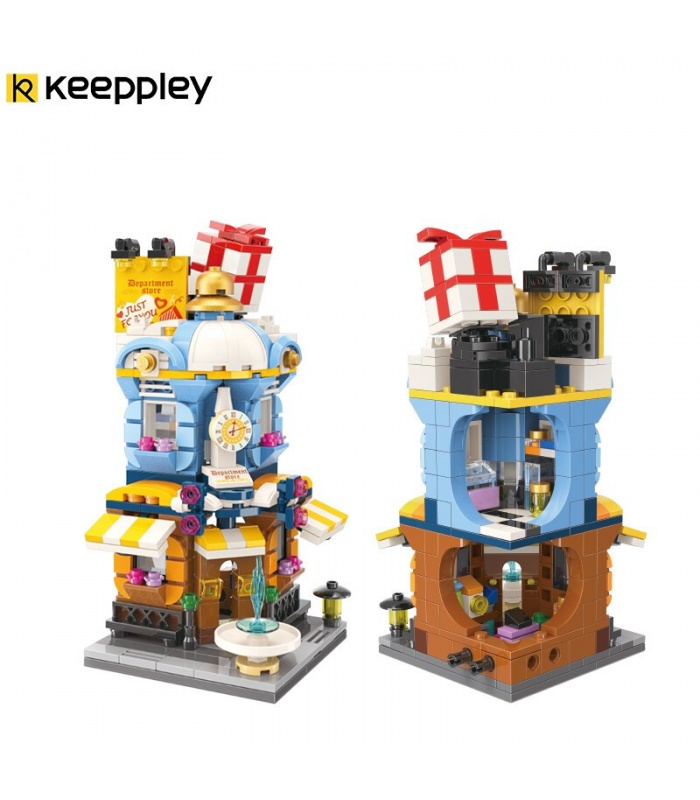 Keeppley City Corner C0105 Fashion Department Store QMAN Building Blocks Toy Set