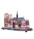 CubicFun 3D-Puzzle Notre Dame de Paris L173h Mit LED-Leuchten Modellbau-Kits