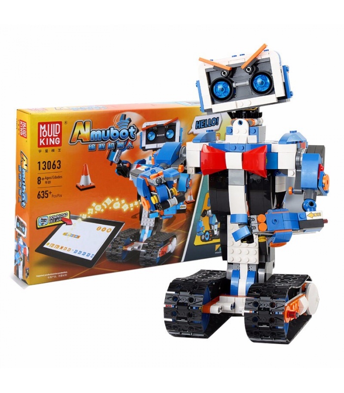 MOLDE REY 13063 Aimubot Inteligente RC Robot de DIY Bloques de Construcción de Juguete Set