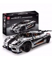 MOULD KING 13120 Koenigsegged Sports Racing White Car Building Blocks Toy Set