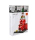 WANGE Architecture 모스크바 러시아의 Spasskaya 타워 크렘린 5219 빌딩 블록 장난감