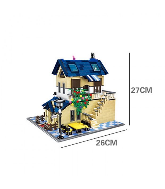 WANGE Architecture The Rural Villa 5311 빌딩 블록 장난감 세트